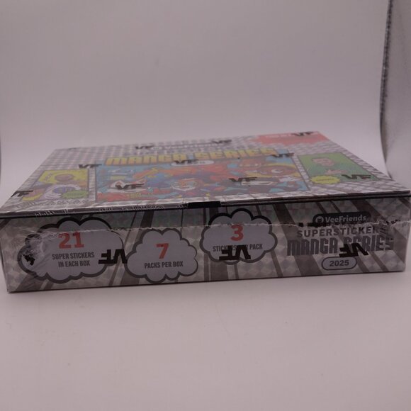 Sealed Box of 2025 VeeFriends Super Stickers: Manga Series Stephen Curry Collab - Picture 3 of 16